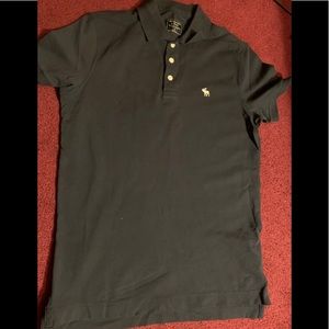 Black Abercrombie polo